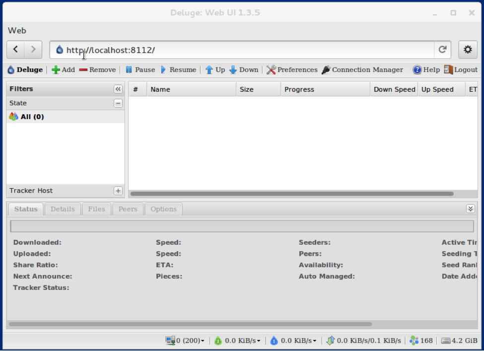 deluge torrent client for mac