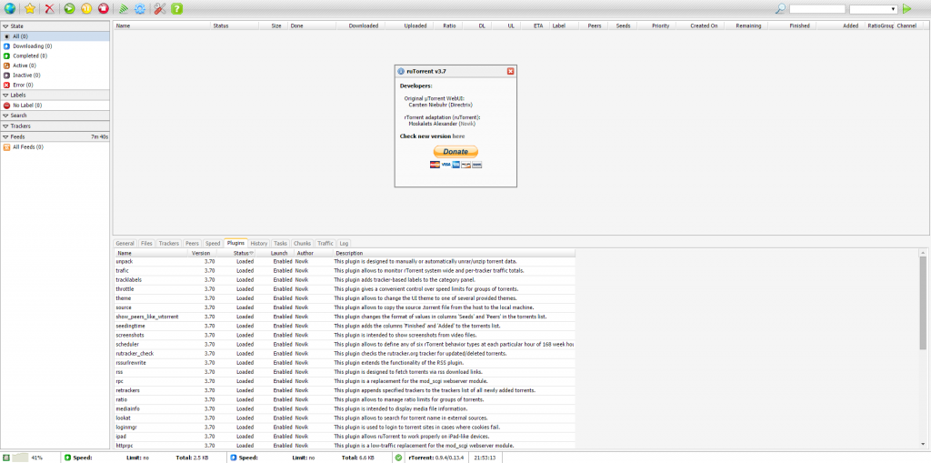 ruTorrent 3.7