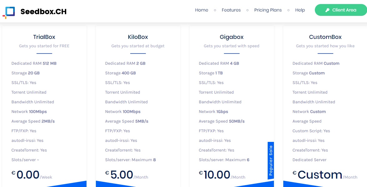 Screenshot of  KiloBox